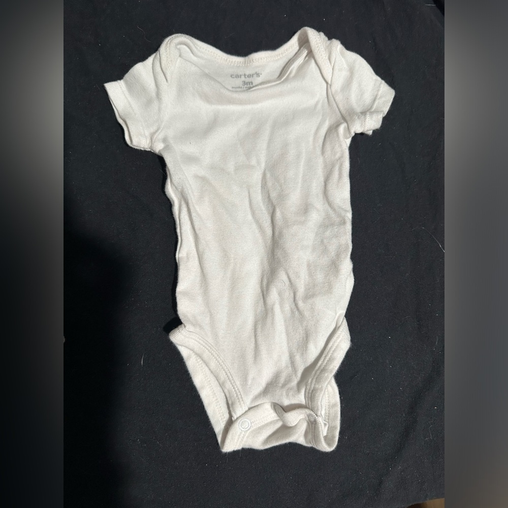 Carters White Onesie